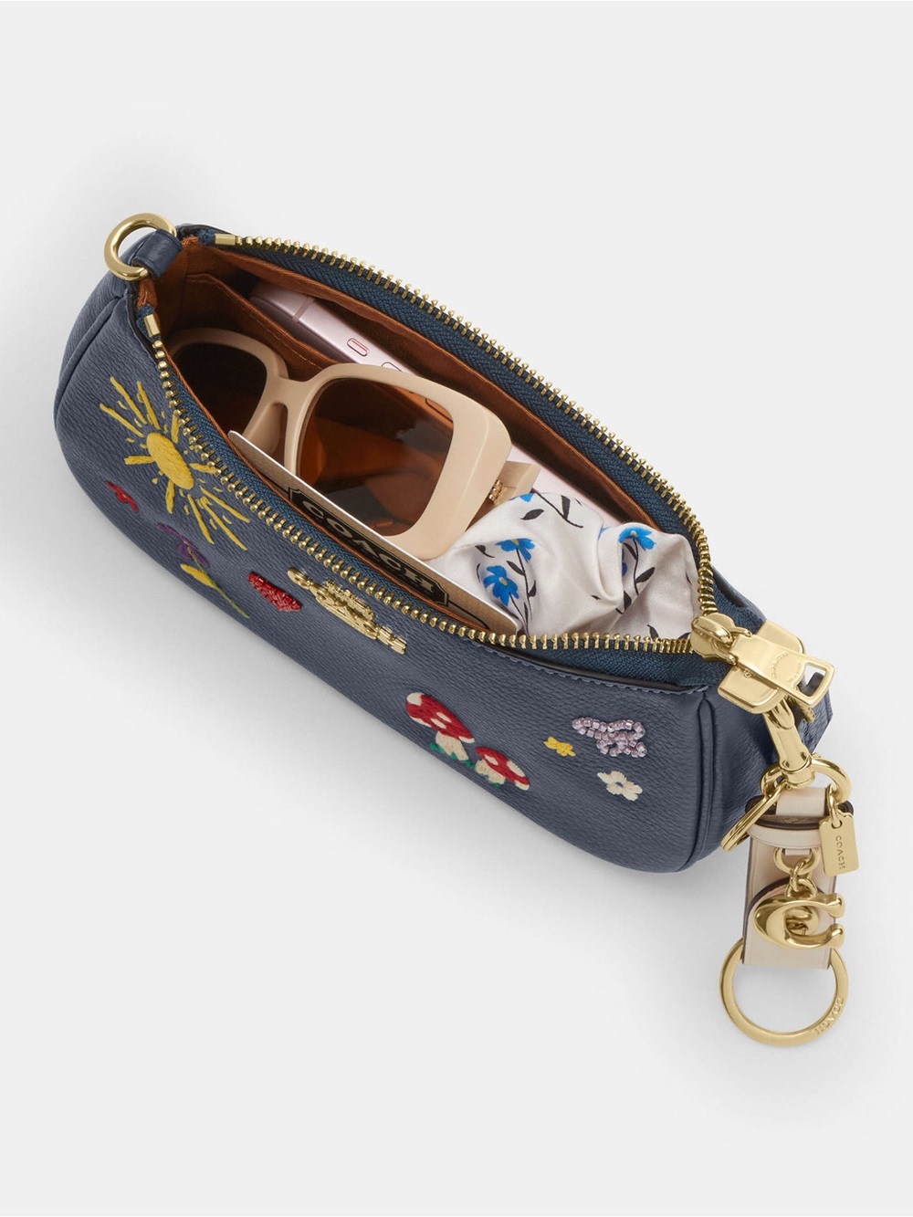 COACH Teri Mini Crossbody Bag With Embroidery - Picture 6 of 17